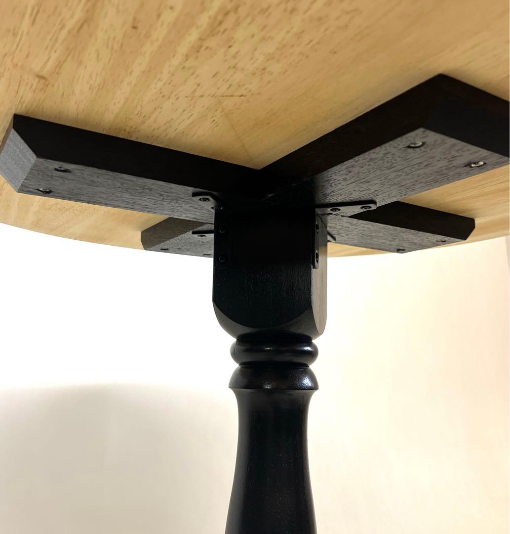 円形テーブル・木製・直径60cm・高さ60cm・送料込み