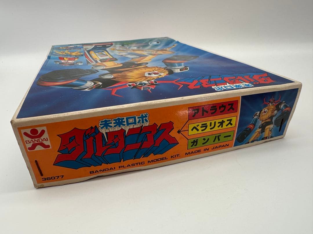 【未組立】内帯付き バンダイ 旧ロゴ 未来ロボ ダルタニアス　※A6※