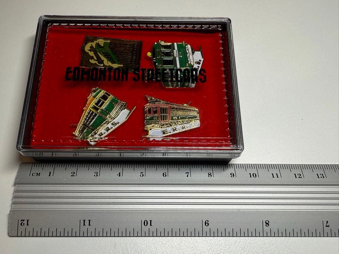 エドモントンストリートカー ピンバッジセット