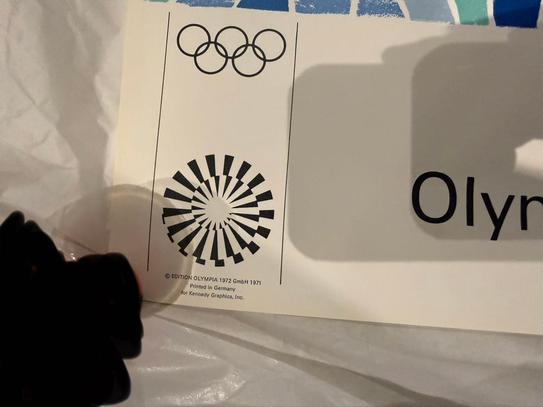 デイヴィッド・ホックニー ミュンヘンオリンピック ポスター 1972年