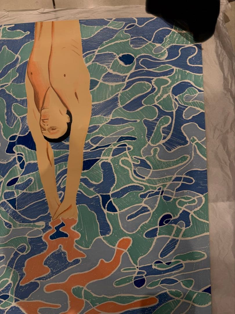 デイヴィッド・ホックニー ミュンヘンオリンピック ポスター 1972年