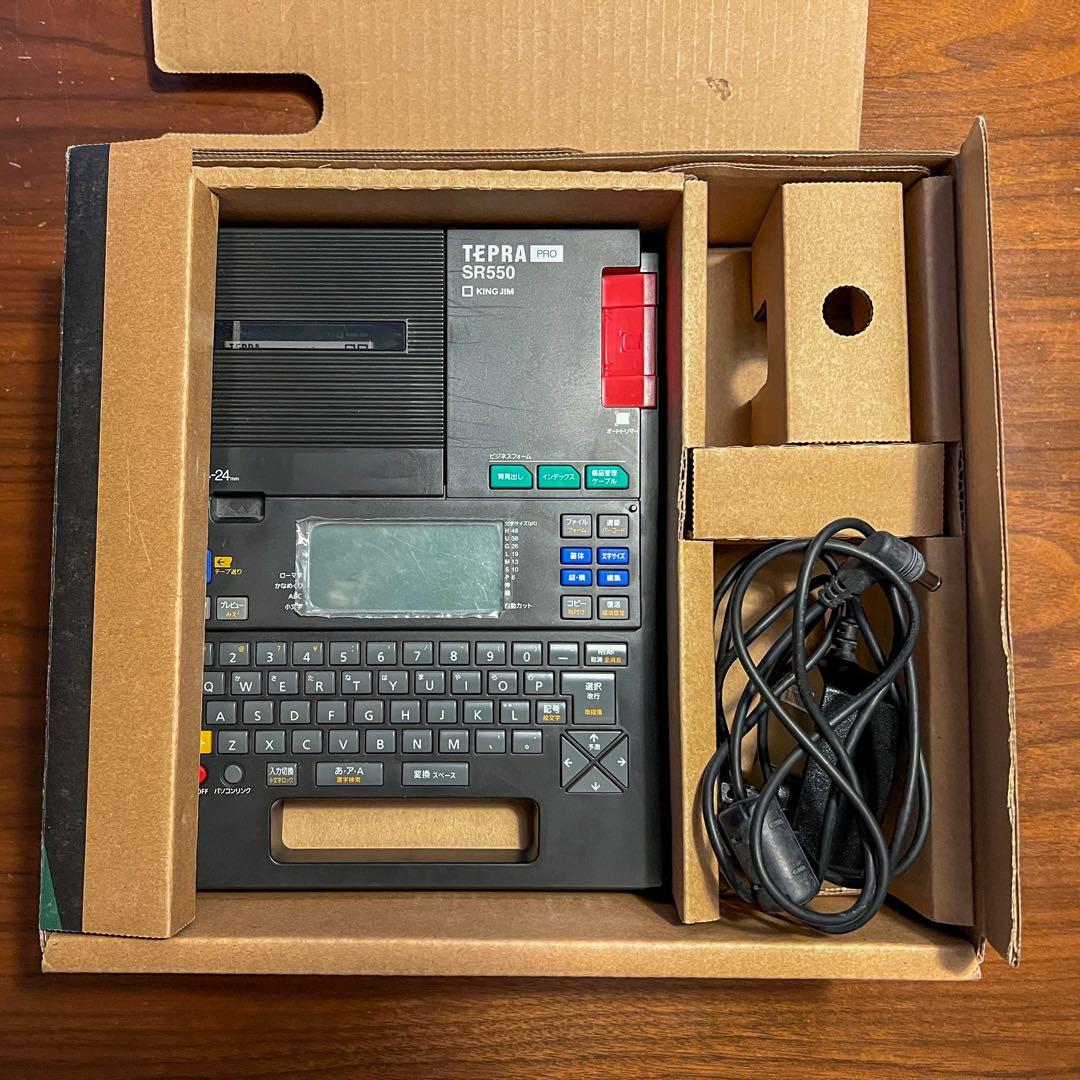 KING JIM TEPRA SR550 テプラ