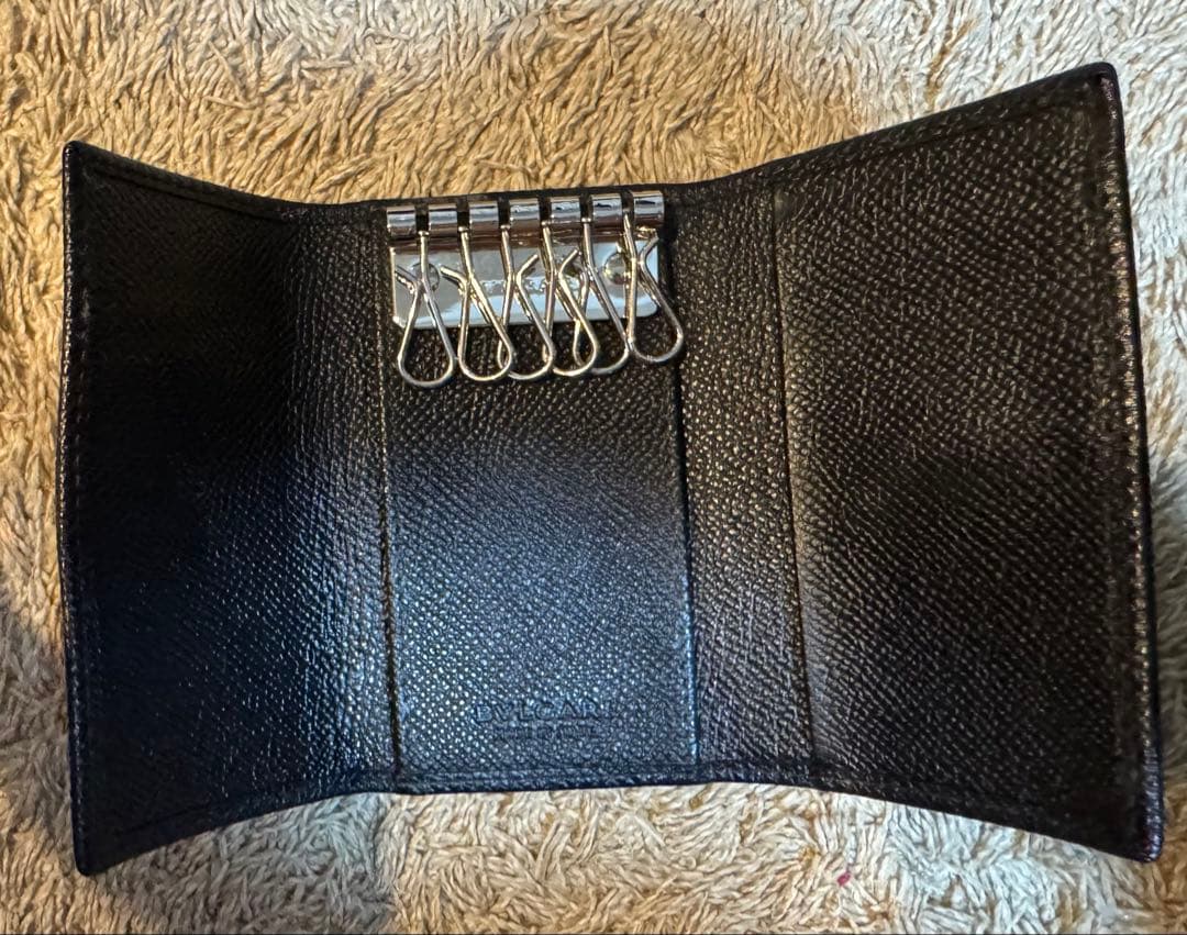 【4/24限定29990円→9180円】 BVLGARI ブラック キーケース