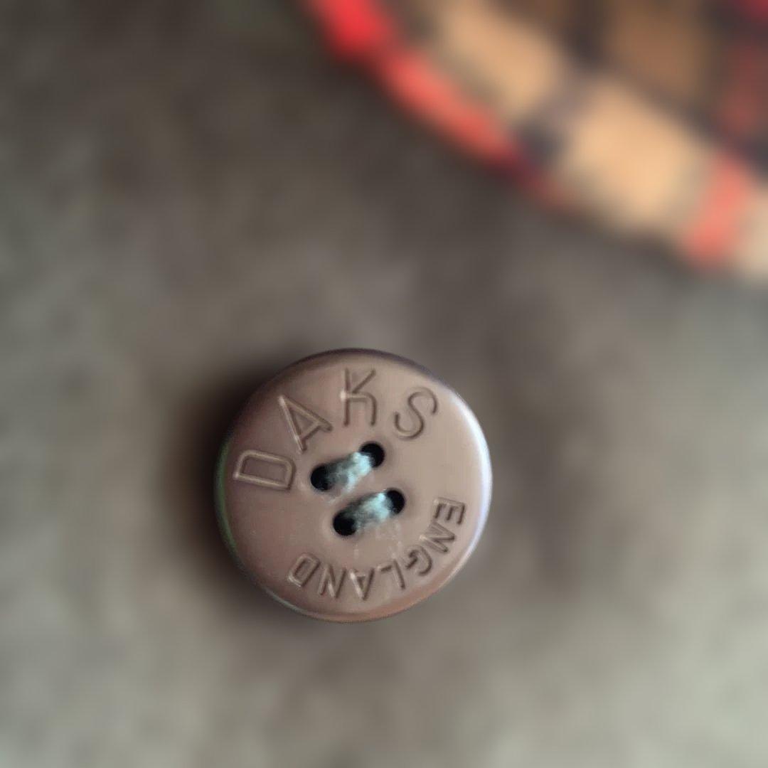 ★DAKS 一枚仕立てリバーシブルモスグリーンコート　L〜LLサイズ