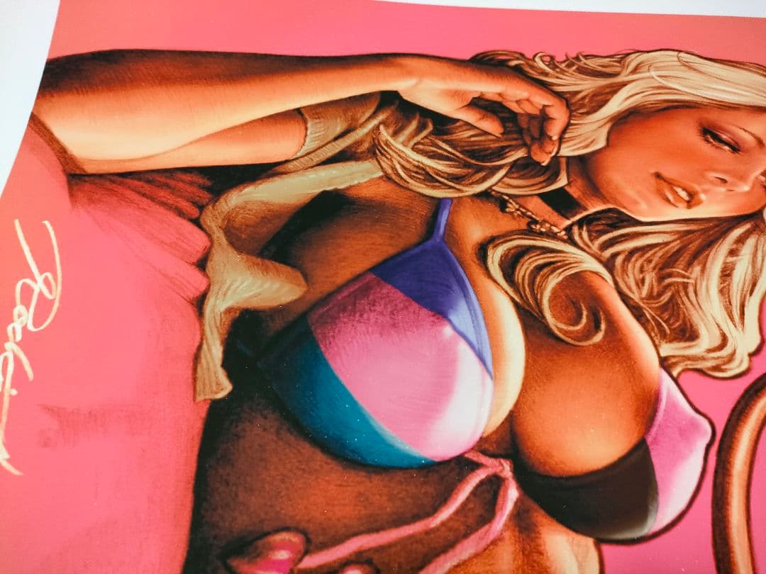 難ありRockin'JellyBean　ロッキンジェリービーン　複製画　ポスター