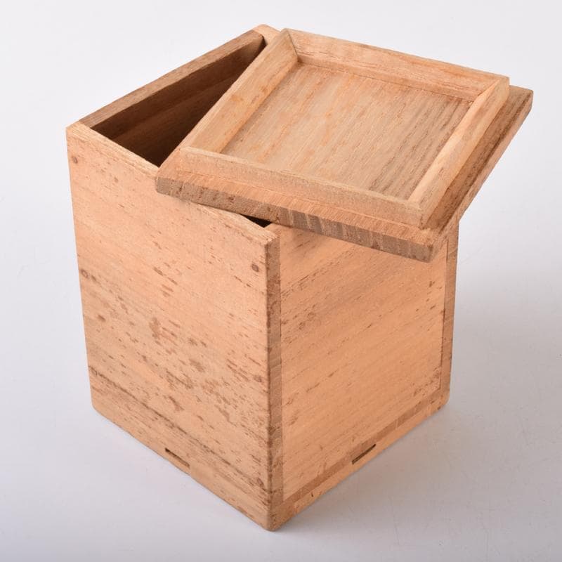 茶道具　漆塗　千筋　棗　時代箱付　V　7109