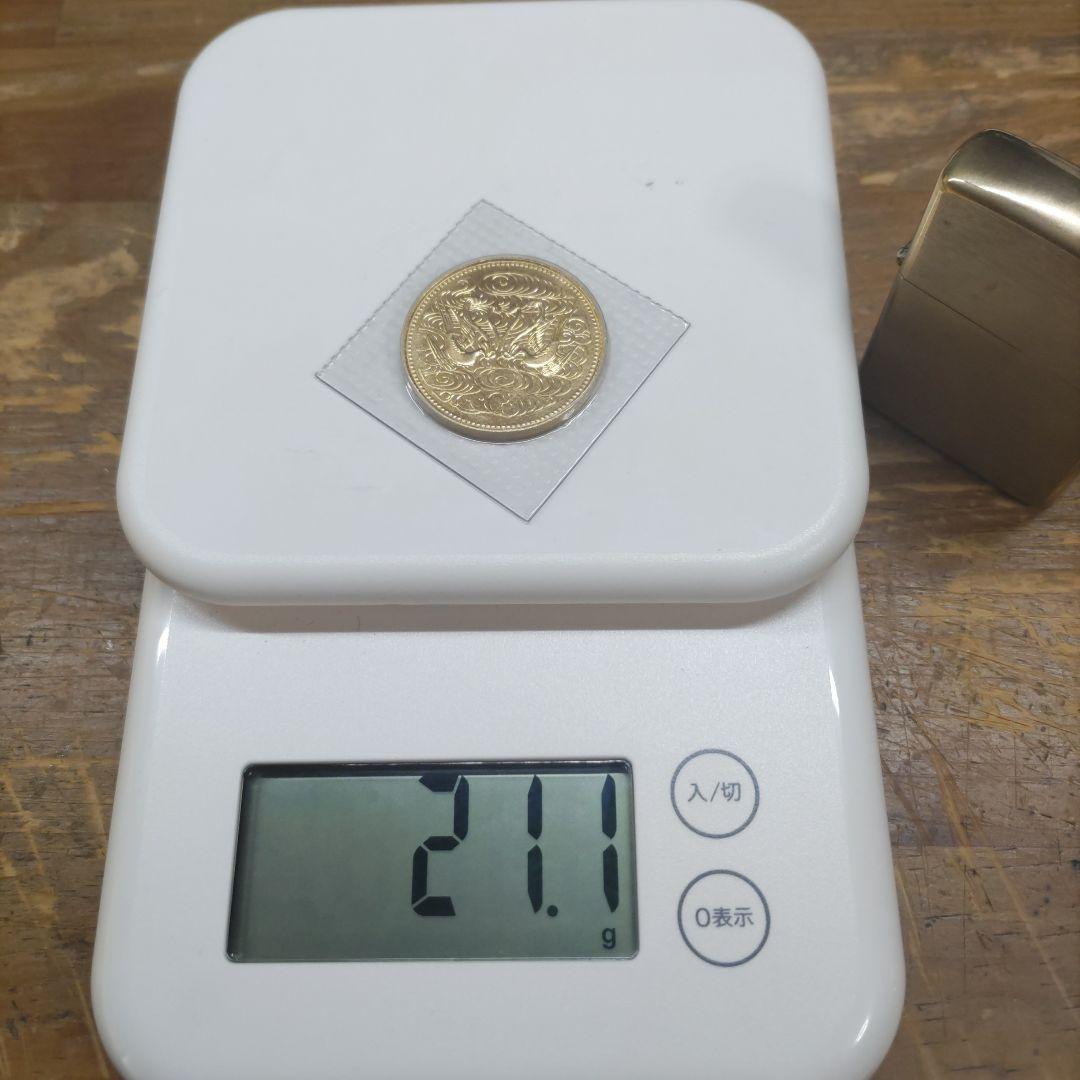 御在位60年記念10万円金貨ブリスターパック入り