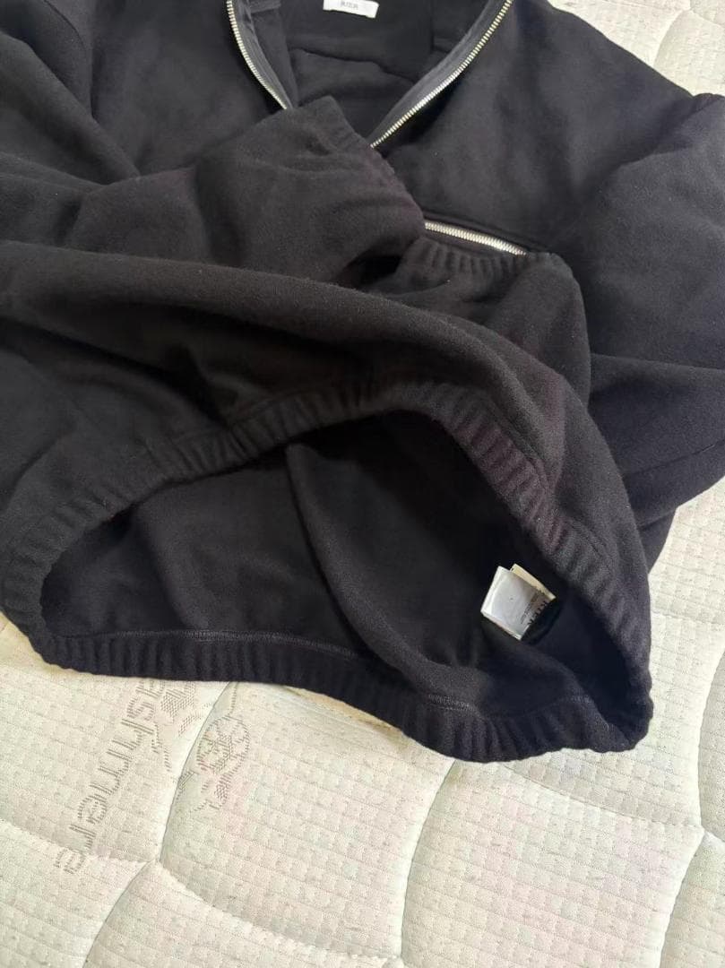 RIER ブラック ハーフジップ ジャンパー M 即日発送