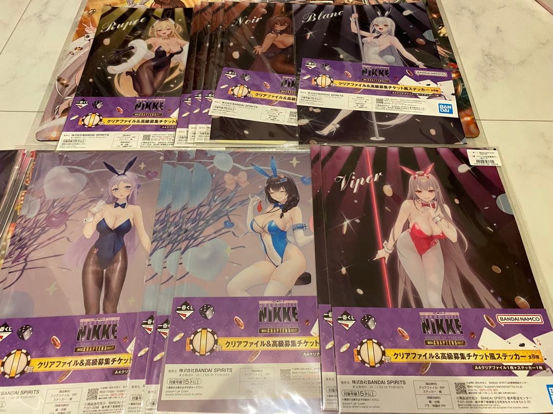 【まとめ売り】勝利の女神：NIKKE 一番くじ ヴァイスシュヴァルツ 他