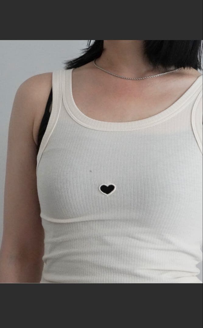 トップス BASERANGE HEART TANK