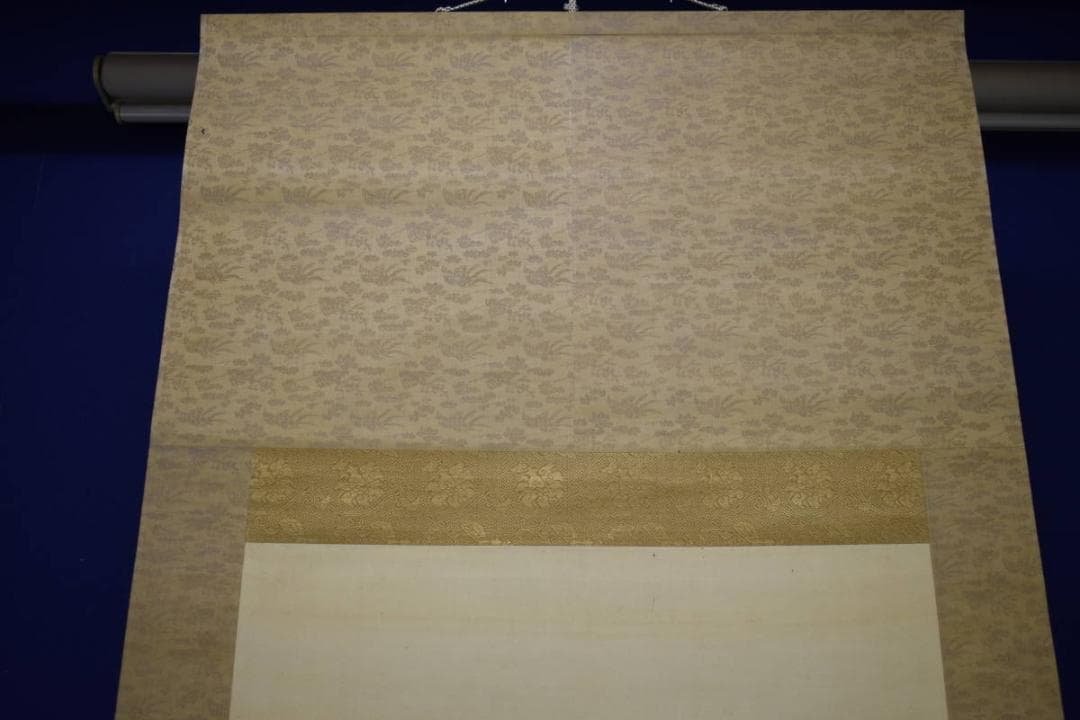 真作/久保田桃水/嵐峡/山水嵐山山水図/布袋屋掛軸HH-872