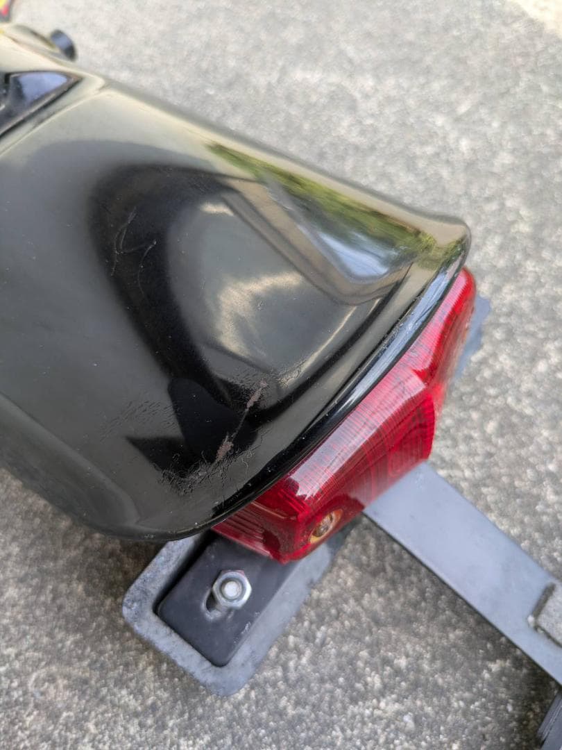 グラストラッカーFI 純正 テールカウル 社外フェンダーレスキット付