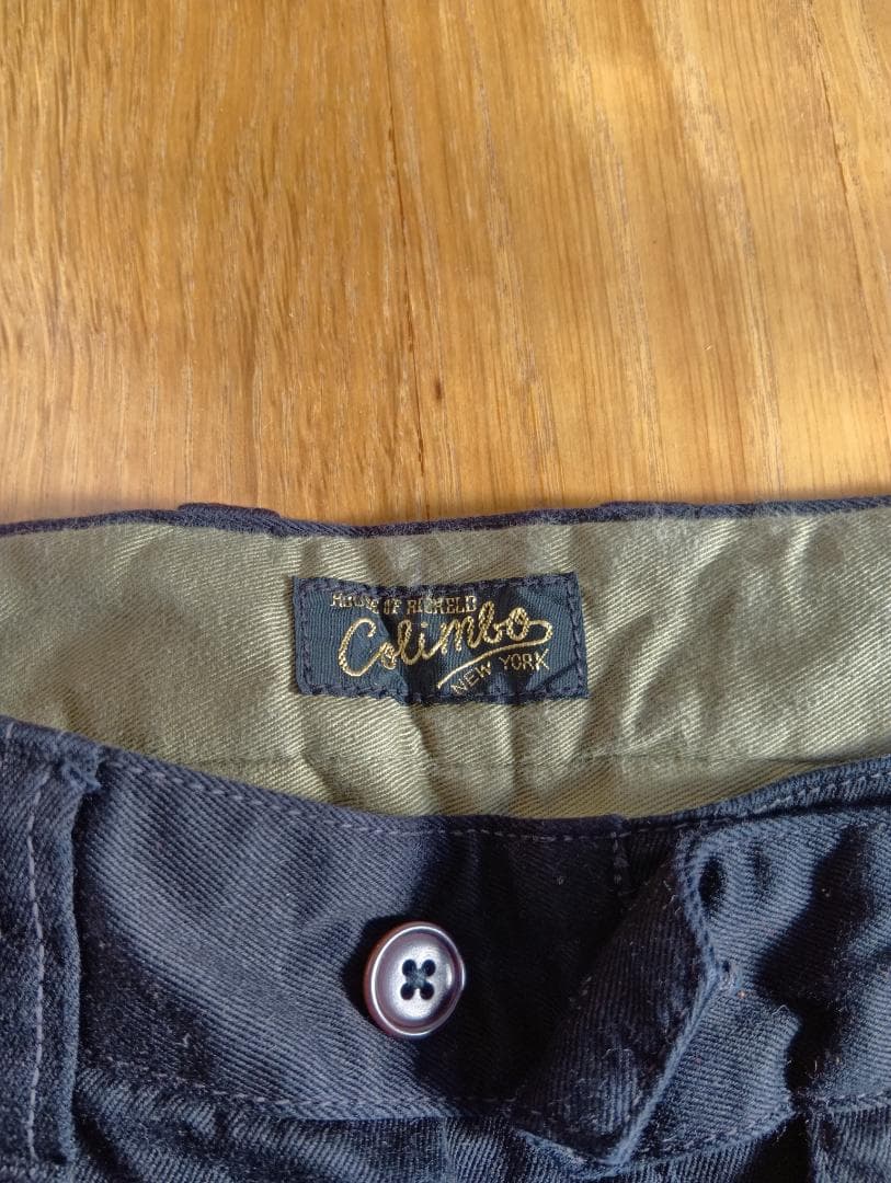 Colimbo ULSTER CHINO ブラック チノパン W32