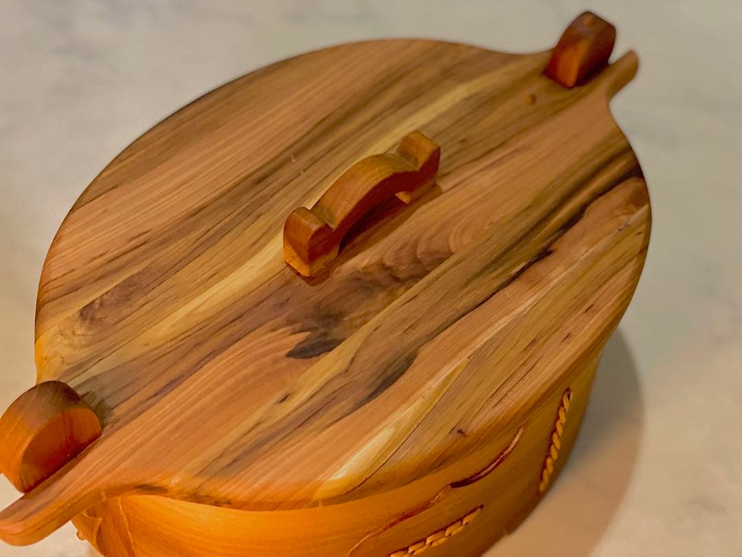 北欧　ヴィンテージ スウェーデン　svepask（スヴェープアスク）曲げわっぱ