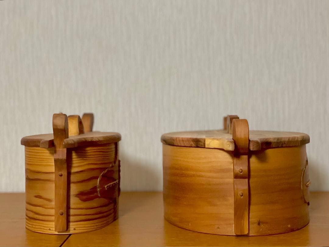 北欧　ヴィンテージ スウェーデン　svepask（スヴェープアスク）曲げわっぱ