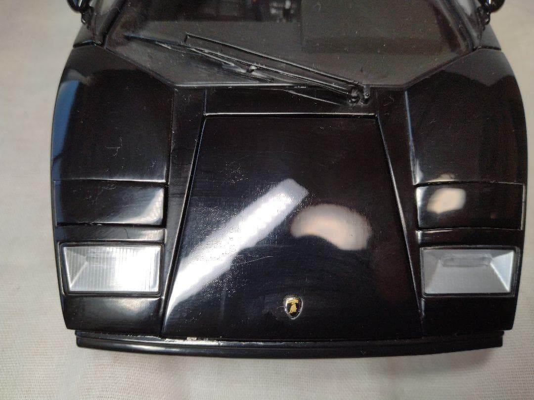 19　京商　1/18　ランボルギーニ　カウンタック　LP400　黒　ブラック