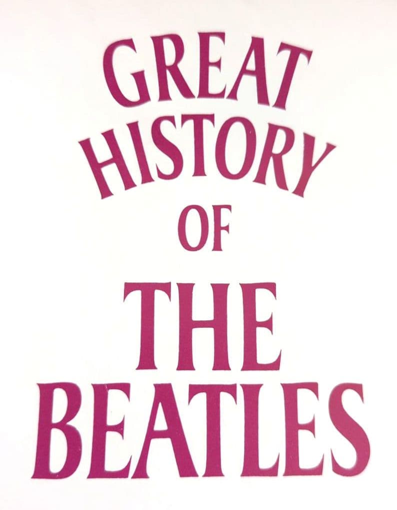 ビートルズ『GREAT HISTORY OF THE BEATLES』＜非売品＞