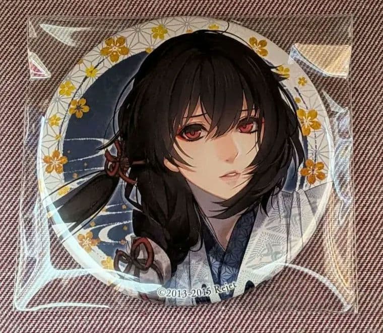 剣が君　缶バッジ　鷺原左京