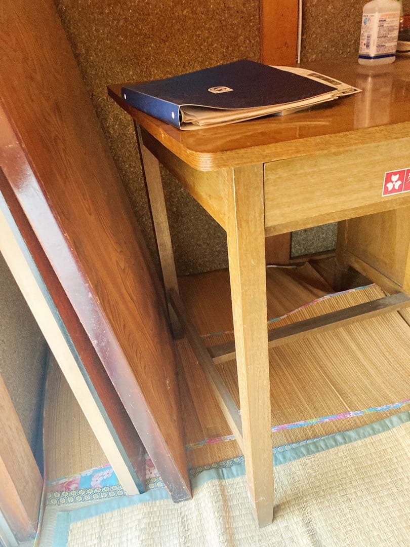 レトロ　勉強机　テーブル　インテリア