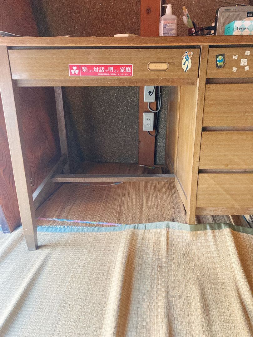 レトロ　勉強机　テーブル　インテリア