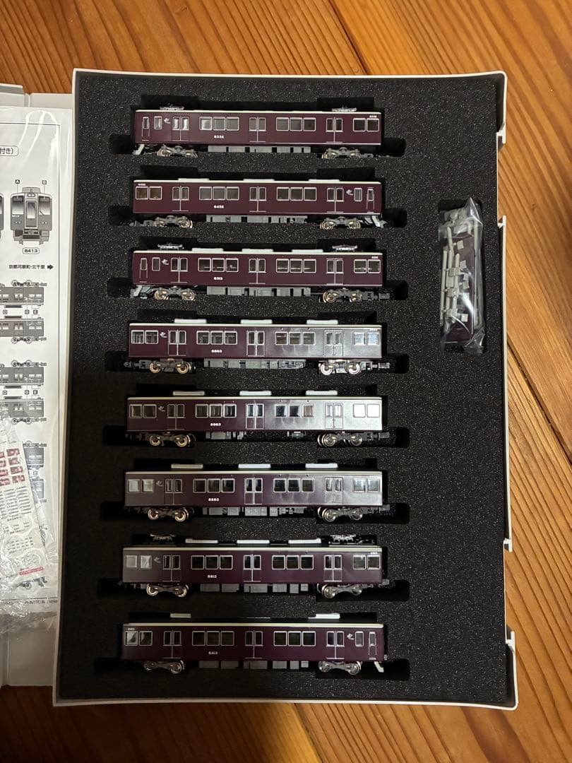 阪急8300系　8332編成＋8313編成　8両