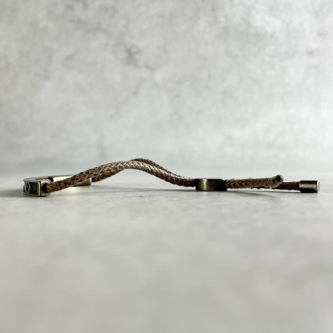 アクセサリー GUCCI Interlocking GG Bracelet 925