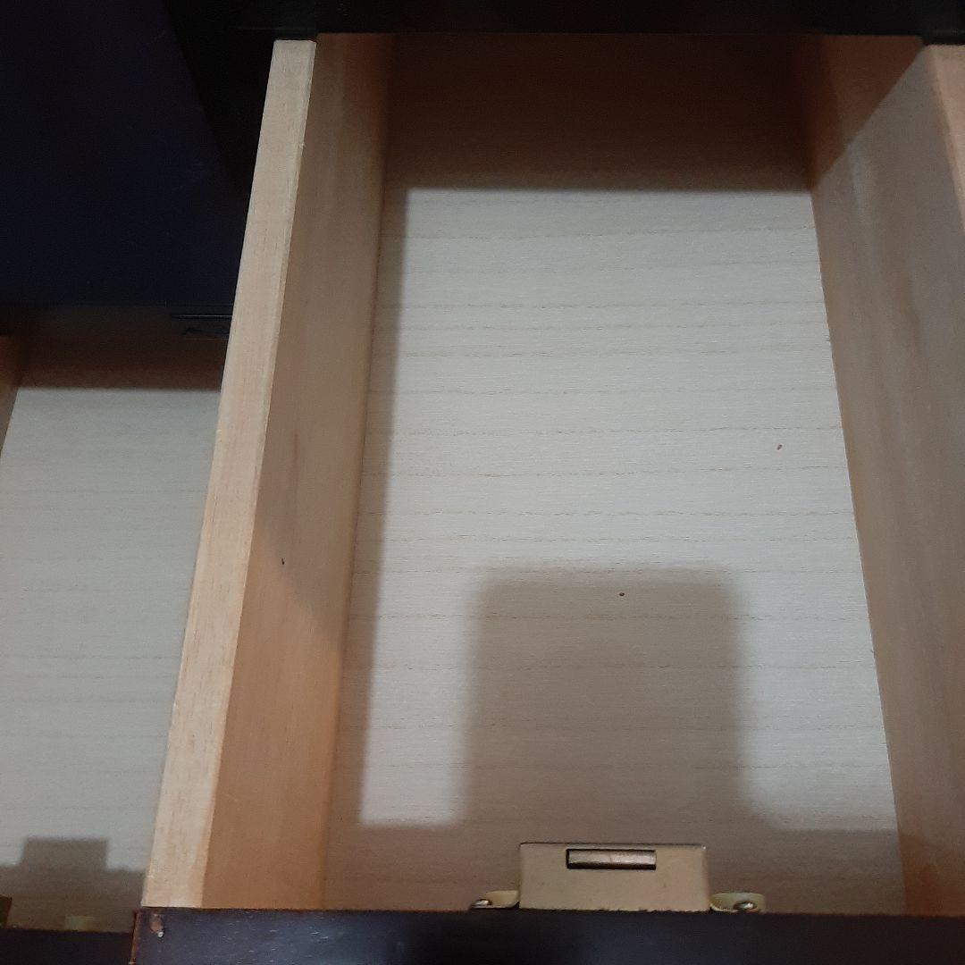 希少 アンティーク 階段 箪笥 引き出し鍵付き 74×76×45 右上がり