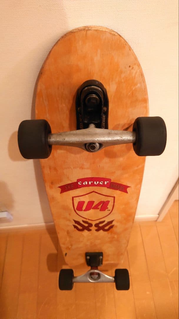 Carver U4モデル サーフスケートボード 中古 C7つき