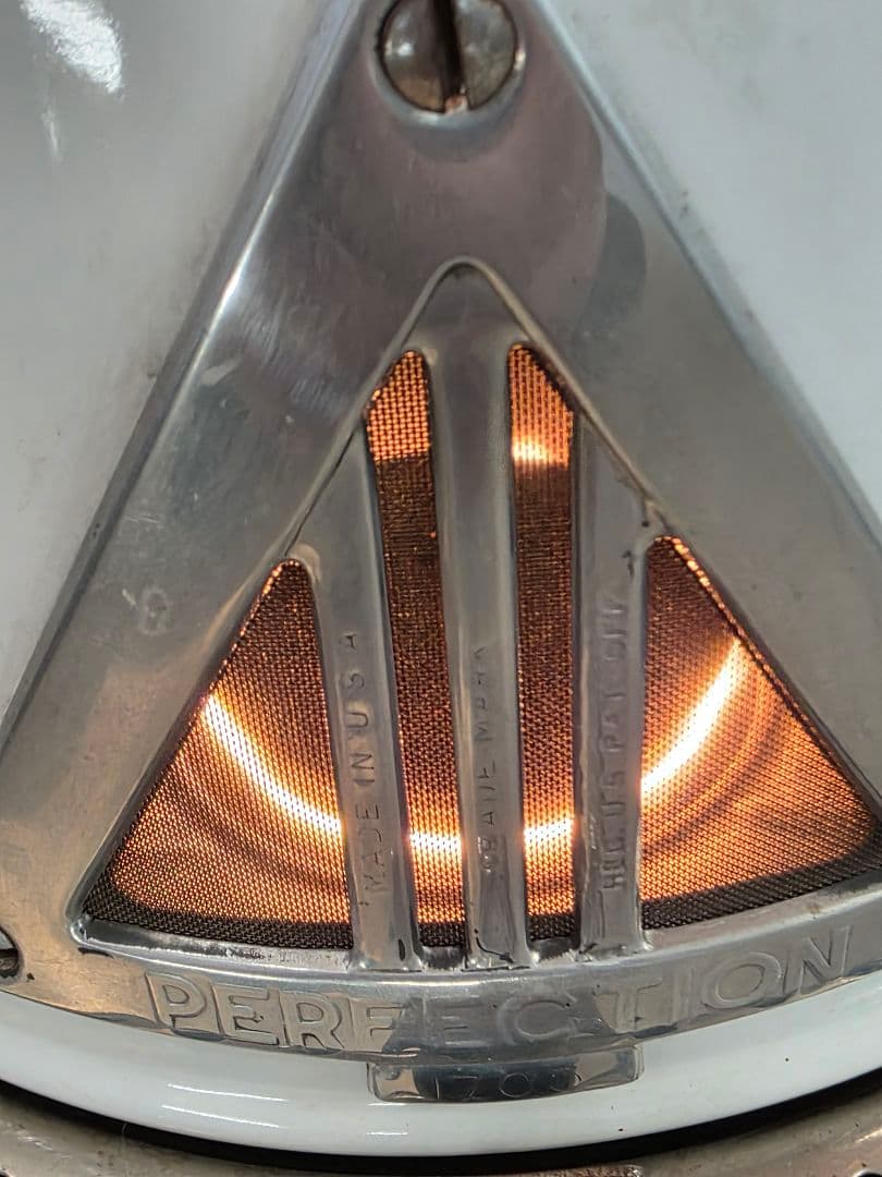 激レア極上美品PERFECTION 　モデル178 ホワイト　ビンテージストーブ