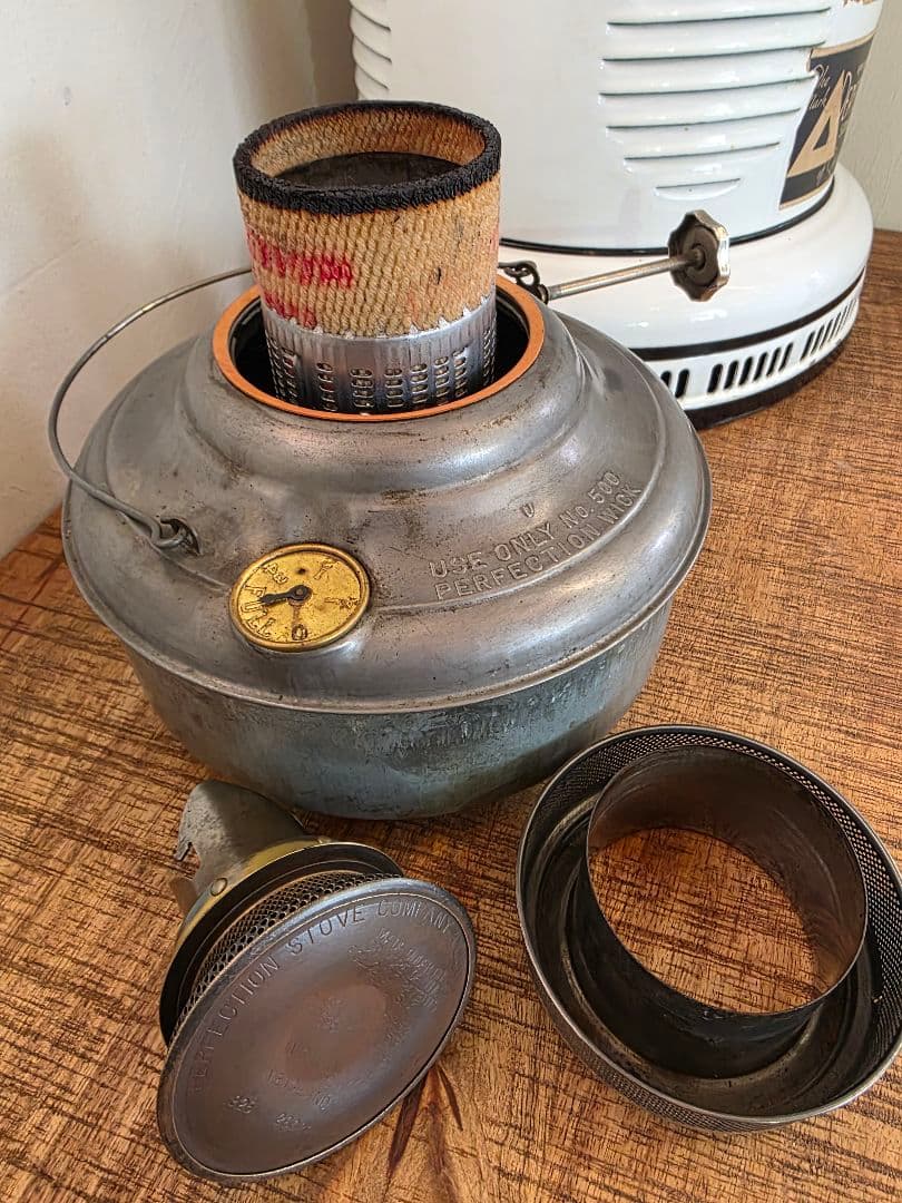 激レア極上美品PERFECTION 　モデル178 ホワイト　ビンテージストーブ