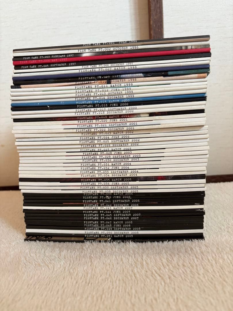 BUCK-TICK ファンクラブ会報　fishtank 1号〜52号