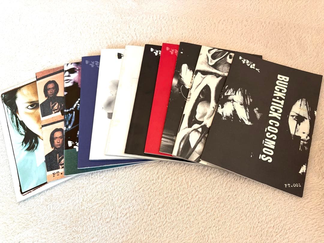 BUCK-TICK ファンクラブ会報　fishtank 1号〜52号