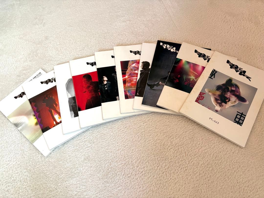 BUCK-TICK ファンクラブ会報　fishtank 1号〜52号