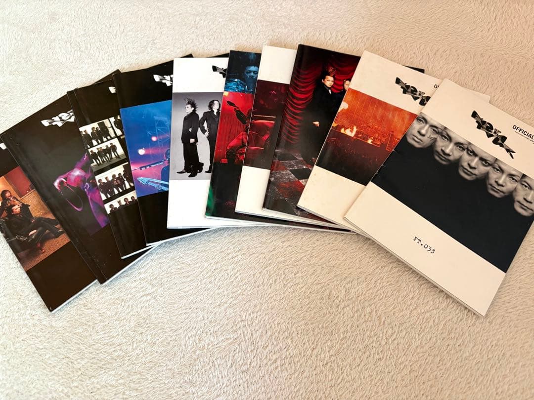 BUCK-TICK ファンクラブ会報　fishtank 1号〜52号