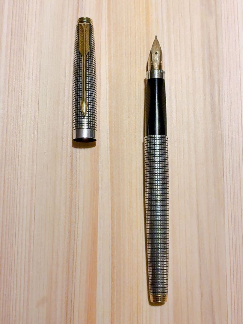 PARKER 75 万年筆・純銀925S : ヴィンテージ