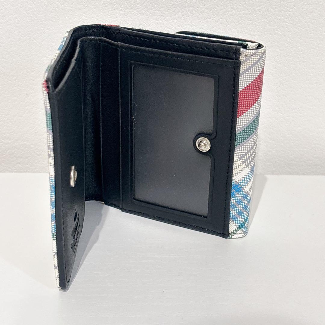 【新品】Vivienne Westwood 財布 二つ折り マドラス チェック柄