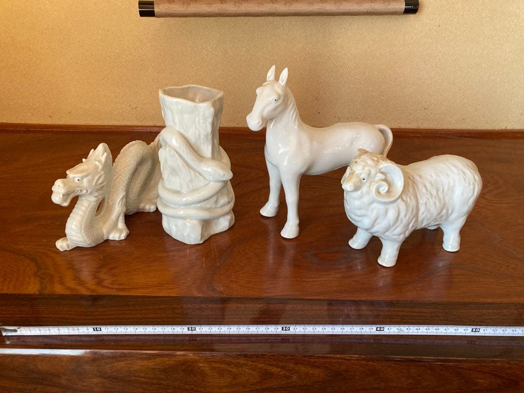 砥部焼千山窯　干支動物13体