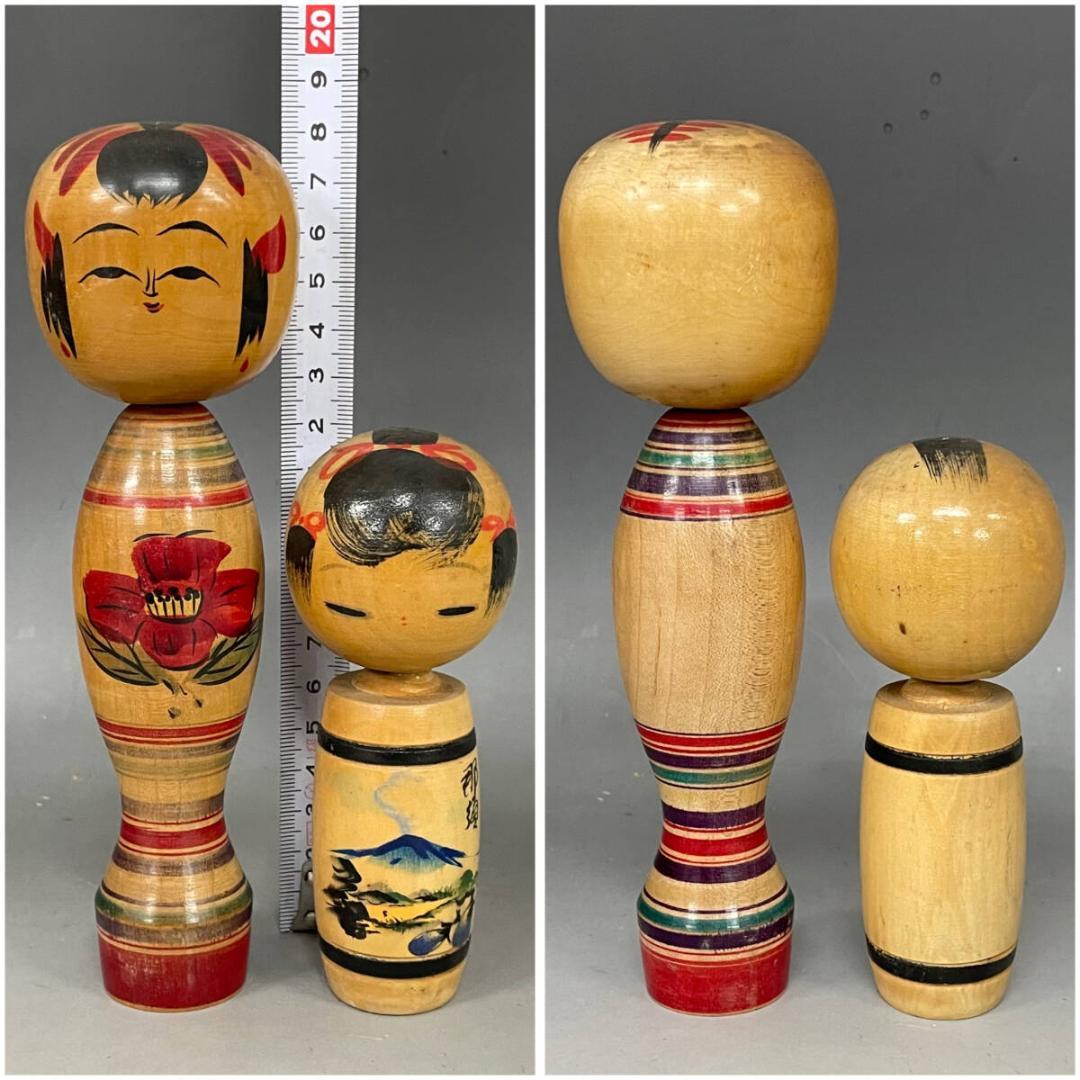 伝統こけし まとめて 10点 コケシ 鳴子こけし 伝統工芸 日本人形