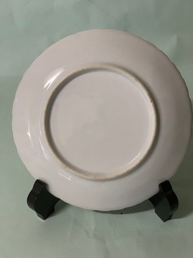 西洋アンティークカップ&ソーサーペア、サイドプレートペア、