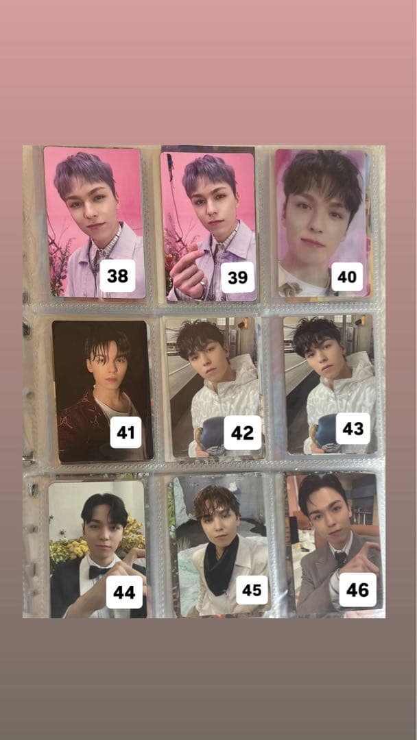 SEVENTEEN バーノン トレカ