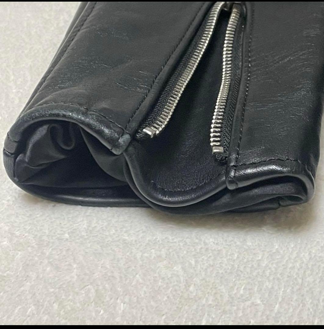 666サイズ38レザーライダースジャケットLJM-17TF