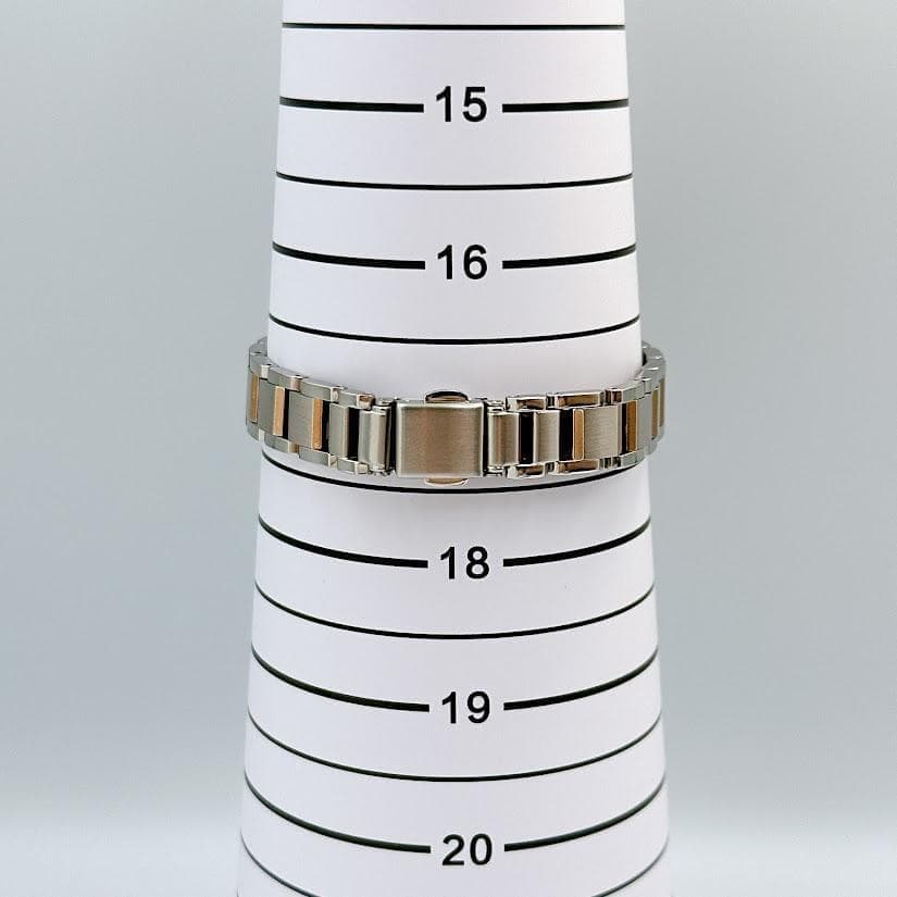 美品 シチズン クロスシー レディース腕時計 電波ソーラー ピンク スクエア