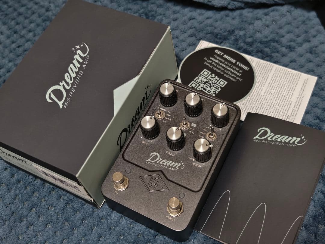 ギター UNIVERSAL AUDIO UAFX DREAM'65 Amplifier