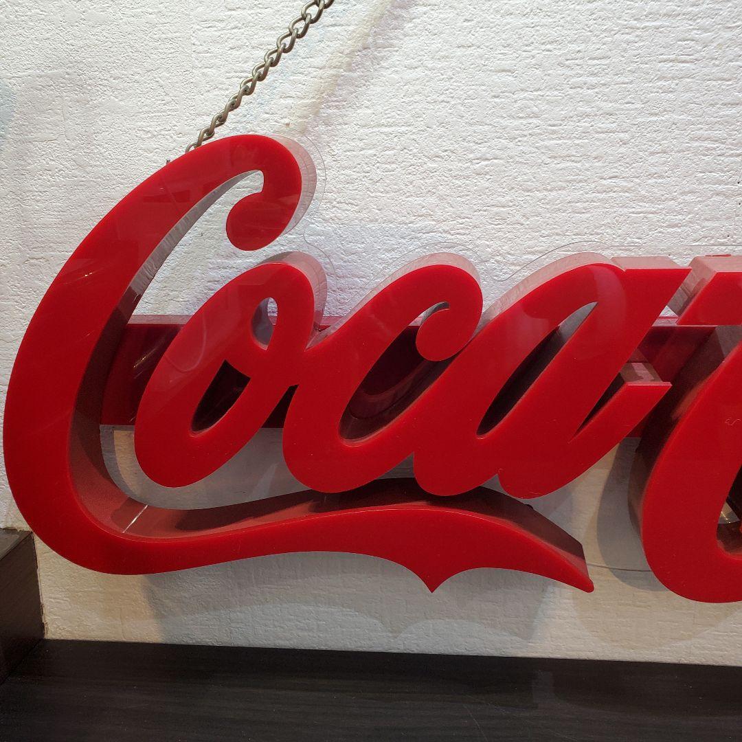 COCA-COLA コカコーラLEDサイン「レタリング LEDサイン」大72cm