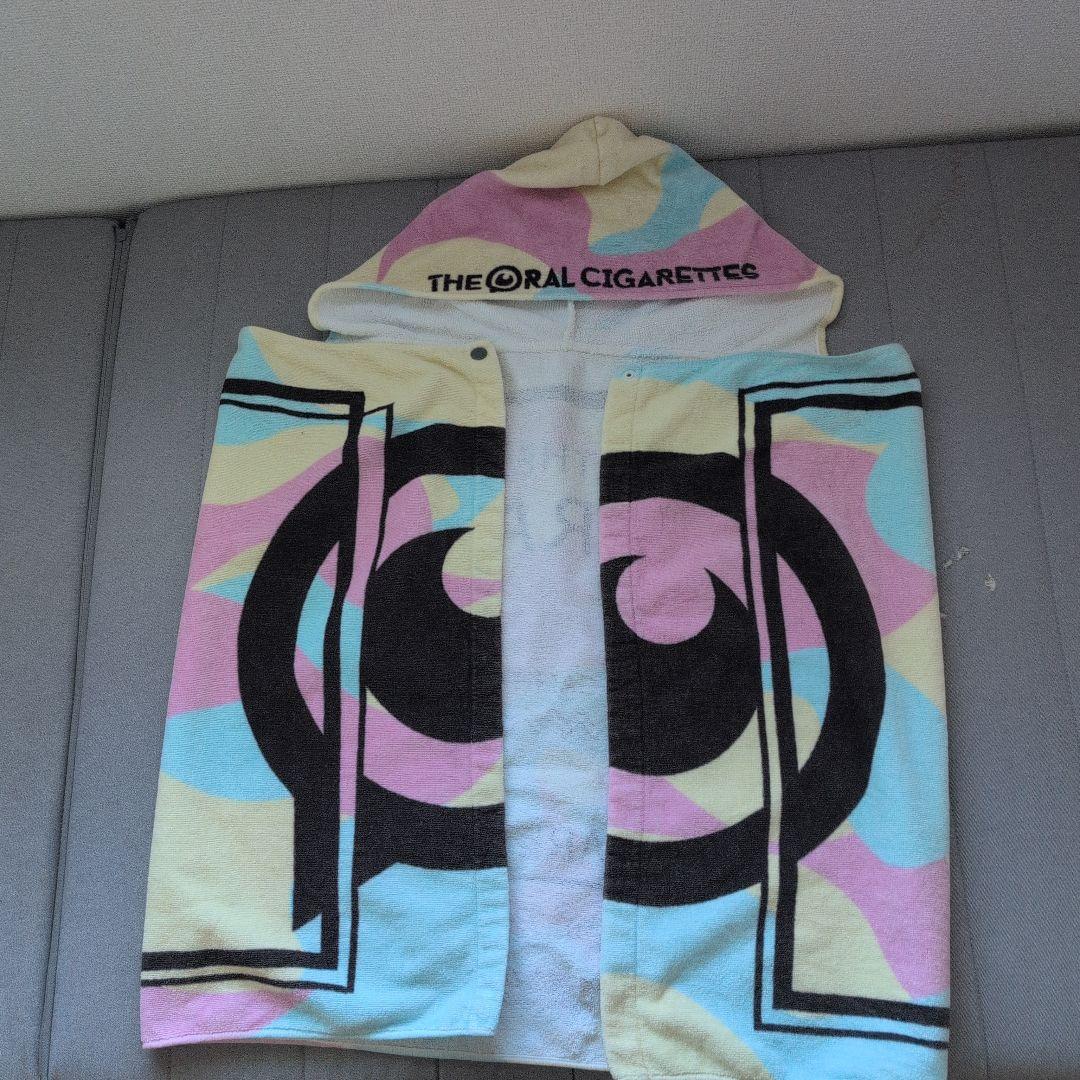 THE ORAL CIGARETTES フード付きタオル
