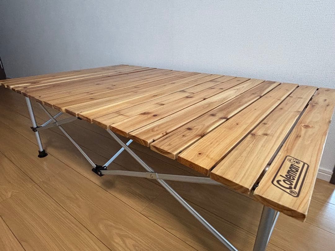 Coleman（コールマン）ナチュラルウッドロールテーブル 110
