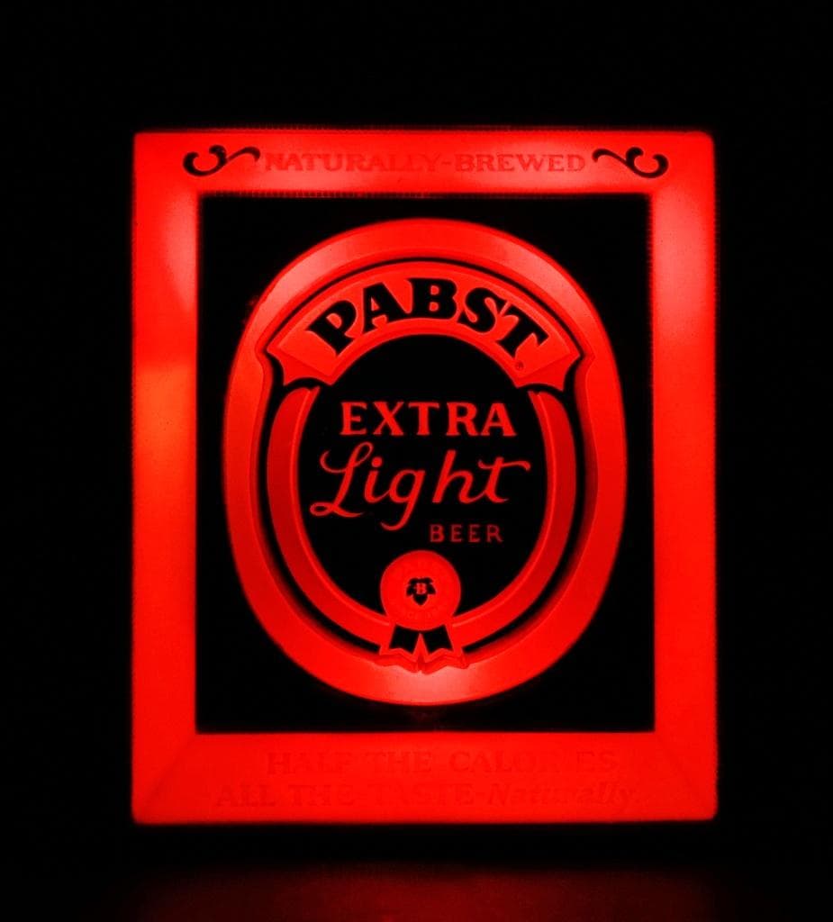 パブスト ブルー リボン Pabst Blue Ribbon ライト サイン