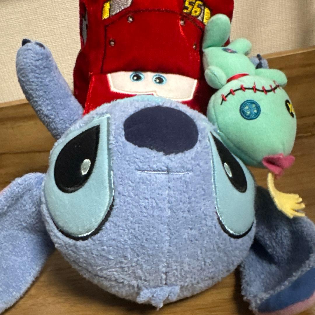 スティッチ×カーズ コラボぬいぐるみ 限定品