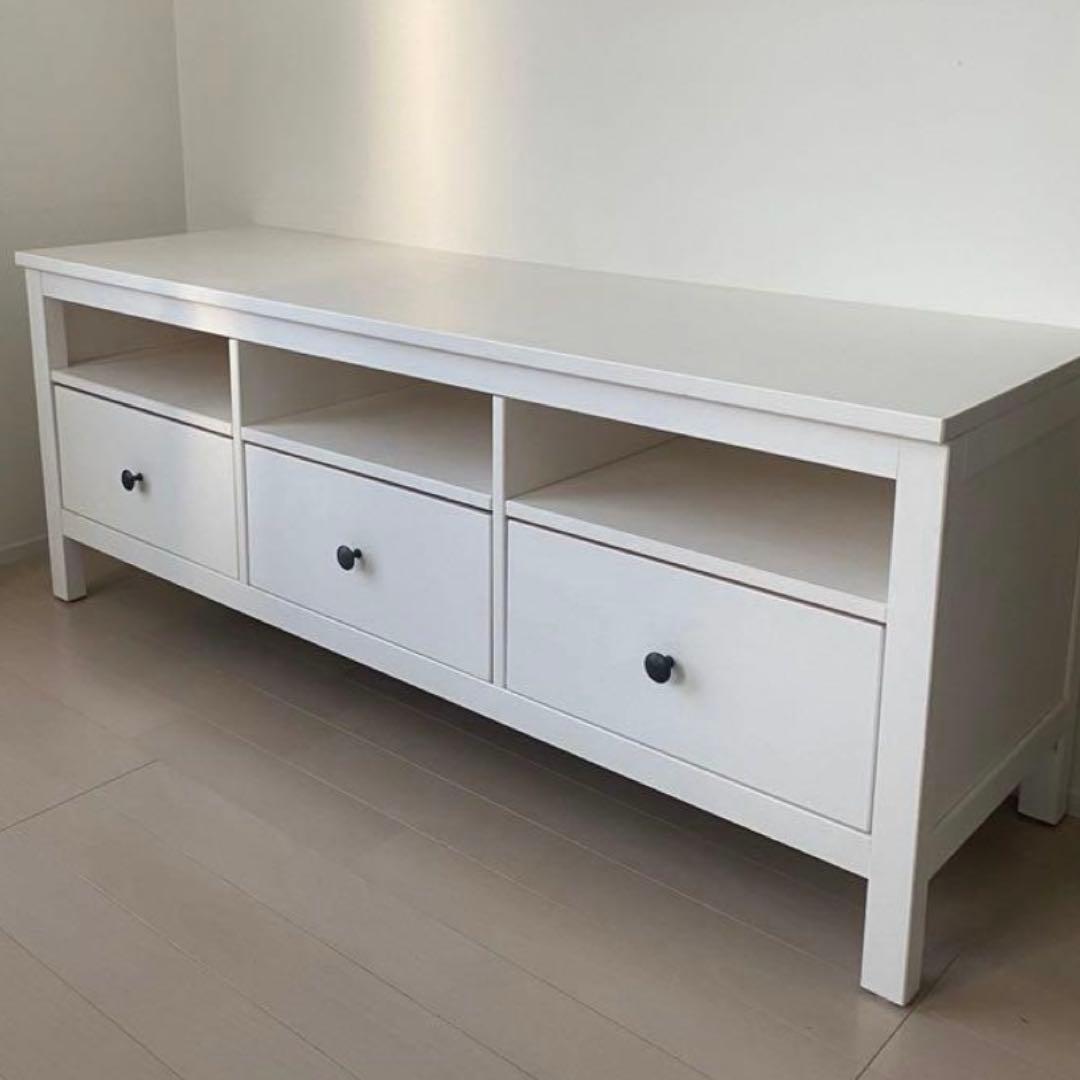 IKEA HEMNES テレビボード ホワイト