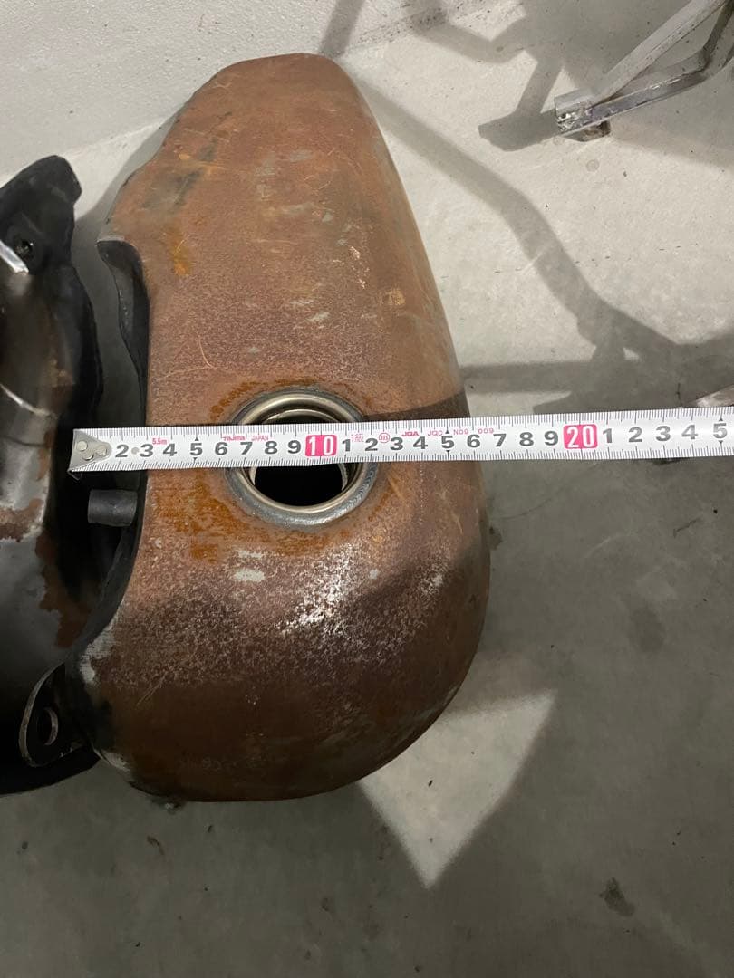 ハーレー ショベル ガソリンタンク 【分割タンク】当時物 ビンテージ パン